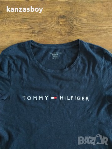 tommy hilfiger women's relaxed fit - страхотна дамска тениска , снимка 3 - Тениски - 41580177