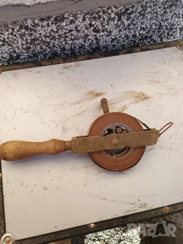  стара ролетка (измервателна лента)..MASS QUALITÄT.., снимка 6 - Антикварни и старинни предмети - 52537411