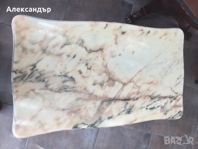 Барокова маса  №3477, снимка 3 - Антикварни и старинни предмети - 39743952