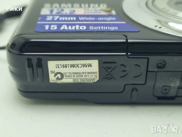 Samsung Digital Camera ES9 12.2MP Black, снимка 13 - Фотоапарати - 53042859