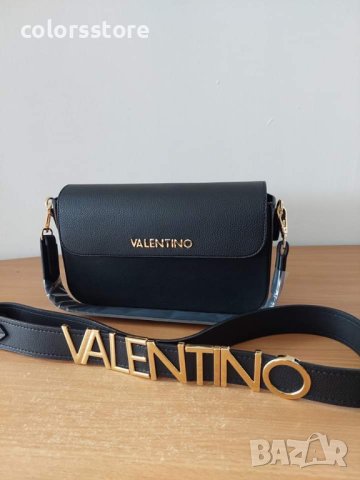 Луксозна Черна чанта  Valentino кодSG- Br259, снимка 1 - Чанти - 36050104