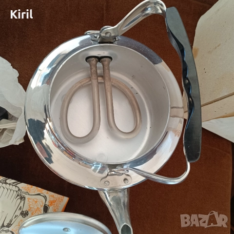 Ретро електрически чайник 2 литра нов, снимка 9 - Кани - 52681600