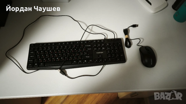 Клавиатура и мишка Canyon