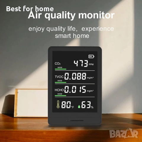 Професионален цифров термометър и влагомер Performance Guru – Висока точност, снимка 4 - Друга електроника - 53062775