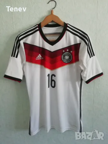 Germany Lahm Adidas 2014 оригинална тениска фланелка Германия Лаам размер М , снимка 2 - Тениски - 49092035