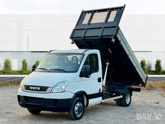 Iveco Daily 98хил.км!!!**3.60м. ТРИСТРАНЕН САМОСВАЛ SCATTOLINI**3.0*40c15, снимка 2 - Бусове и автобуси - 56226220