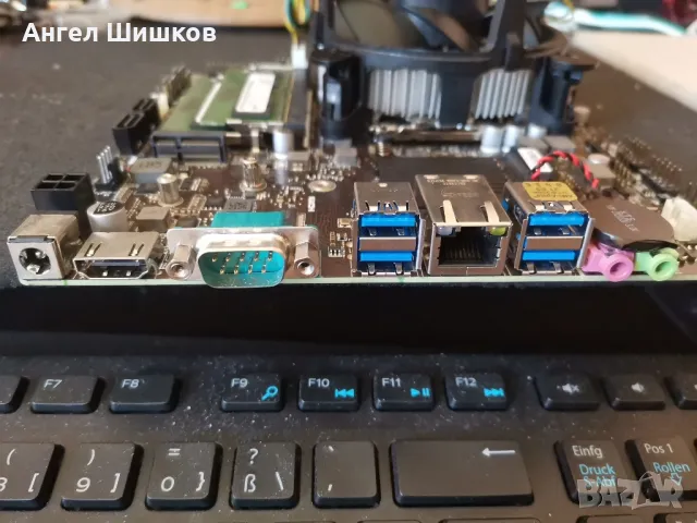 Дънна платка ITX MSI H510TI-S01 Socket 1200 + I5-11400 6x2600MHz 4400MHz + 16GB DDR4 3200MHz, снимка 2 - Дънни платки - 48172310