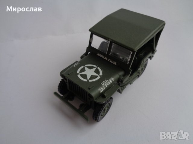 SOLIDO 1/43 JEEP WILLYS ИГРАЧКА КОЛИЧКА ВОЕНЕН МОДЕЛ ДЖИП, снимка 6 - Колекции - 44349905