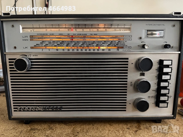 Радиоприемник schaub lorenz intercontinental 