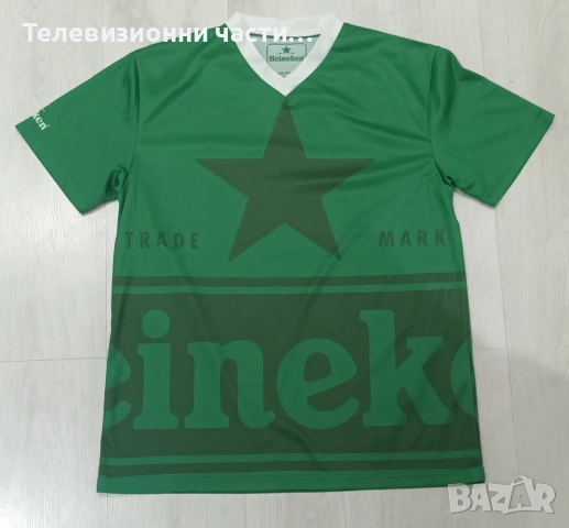 Спортна/футболна фен тениска Heineken Trademark One Size Fits All размер L