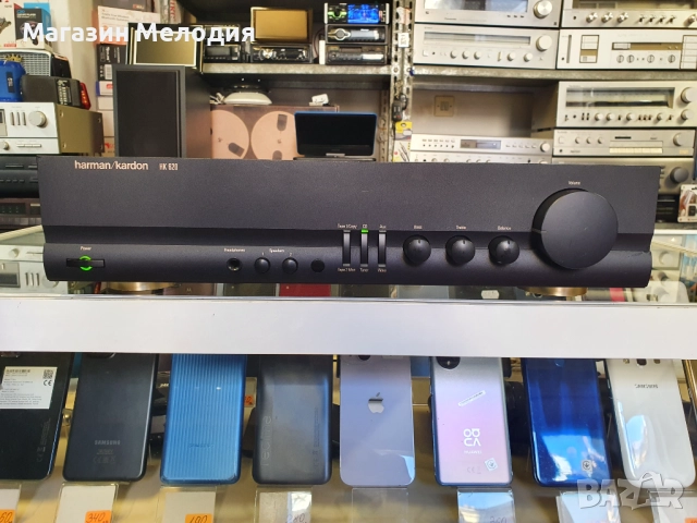 Усилвател Harmon Kardon HK 620 Black В отлично техническо и визуално състояние.