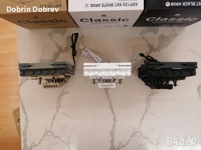 Охлаждане за процесор Classic AXP120-X67 (Classic / WHITE ARGB / BLACK ARGB) , снимка 6 - Други - 51213793