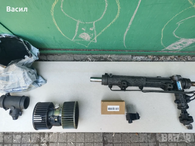 Рейка, реостат , вентилатор, дебитомер БМВ е36 е46 , снимка 7 - Части - 51129333