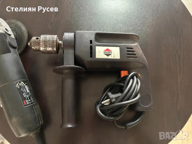  sparky bu101 Бормашина / дрелка  -цена 42лв  -състояние използвано / БЕЗ гаранция -500 вата / 220 в, снимка 3 - Бормашини - 42430043