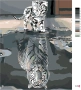ZUTY 1056181 Картина по номера Коте или Тигър 40 x 50 см с рамка за носене (предварително опъната), снимка 3
