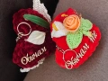 Плетени сърца за Свети Валентин или осми март , снимка 8