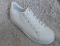 Кецове, бели, еко кожа, код 776/39, снимка 1