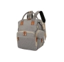 Раница за бебешки принадлежности, сива, снимка 1