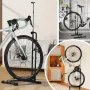 Favoto Bike Rack Stand Floor - Вертикална стойка за велосипеди, за велосипеди 20-29 инча, черна, снимка 2