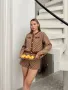 Gucci Дамски Къс Летен Луксозен Сет От Две Части Гучи Код A498, снимка 3