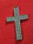 СТИЛЕН ПОСРЕБРЕН КРИСТАЛЕН ФЕШЪН АРТ МЕДЕН НАГРЪДЕН КРЪСТ 44739, снимка 11