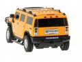 Лицензиран RC Hummer H2 автомобил, 1:24, жълт, мини джип, снимка 5