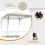 COBIZI Canopy 10x10 Pop Up Canopy Водоустойчива Tent Изскачаща палатка с прави крака, снимка 3