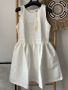 Бяла лятна рокля, снимка 1 - Рокли - 30495052