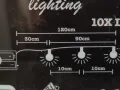 Нови LED гирлянди с красиви метални топки., снимка 4