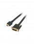 Кабел DVI към HDMI 5м VCom SS001230 Черен, Cable DVI 24+1 to HDMI Full HD M/M