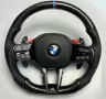 Кожен/Карбонов Спортен Волан BMW G80 M3, снимка 2
