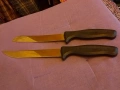 Домакински нож от соца на МЗ Хан Тервел 2 бр. като нови, снимка 3
