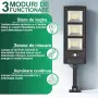 Соларна LED лампа с 180 SMD диода, PIR сензор за движение и IP65 защита, снимка 4