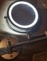 Огледало за стена с LED 7" баня козметика, снимка 5