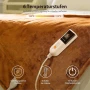 GOTCOZY Отопляемо електрическо одеяло 130x180 см 6 температурни настройки, снимка 4