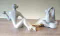 Комплект порцеланови фигури статуетки СССР, Украйна, снимка 2