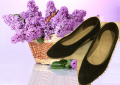 2 бр Елегантни Велурени обувки , Естествена кожа , снимка 1 - Дамски елегантни обувки - 29864939