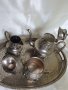 Старинен арабски посребрен сервиз , снимка 4