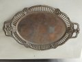 бронзов поднос,табла арт деко, снимка 2