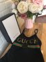 Gucci Women's Black Sparkling Fake Logo Swimsuit, снимка 9