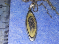 ФИН СРЕБЪРЕН АРТ МЕДАЛЬОН СРЕБРО 925 ITALY със СРЕБРНО СИНЖИРЧЕ - С НУЖДА от ЛЕК РЕМОНТ! 43292, снимка 16