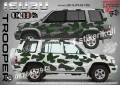 Isuzu D-MAX SK-SJV3-IS-D-MAX Кaмуфлаж Офроуд Джип Пикап Лодка Camouflage Off-Road стикери, снимка 2