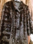 Две дълги палта от норка естествен косъм - размер М, снимка 2