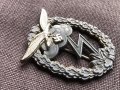 стар немски нагръден знак - LUFTWAFFE - WWII - ОРИГИНАЛ, снимка 3