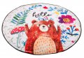 Подложка за игра за деца и бебета, мотив Мече, 144см, снимка 2