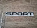 черна емблема Sport за Range Rover нов стил, снимка 3