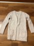 Мека Бяла жилетка , снимка 1 - Детски Блузи и туники - 38819291