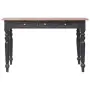 vidaXL Бюро с 3 чекмеджета, 117x57x75 см, махагоново дърво масив（SKU: 283907）, снимка 2
