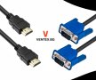 HDMI, VGA кабели 1.5, 3, 5, 10, 15, 20, 30, 40, 50 + метра дължина, снимка 1 - Кабели и адаптери - 41046996
