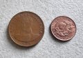 Монети.Колумбия.  1цент 1969 г. и 1 песо 1979 година. 2 бройки., снимка 6